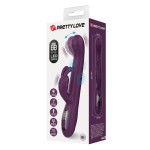 PRETTY LOVE - DEE MULTIFUNCTION RABBIT VIBRATOR OSCILLATING AND PERCUSSION PURPLE